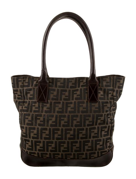 fendi tote bag canvas